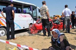 Konya'da kaza &uuml;st&uuml;ne kaza