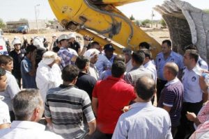 Şanlıurfa'da yıkım gerginliği