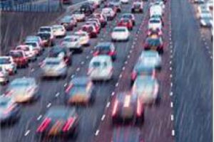 Yağmur trafiği fel&ccedil; etti!