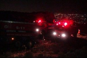 Hatay'da orman yangını