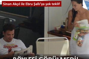 Sinan Ak&ccedil;ıl ile Ebru Şallı'ya şaşırtan teklif...