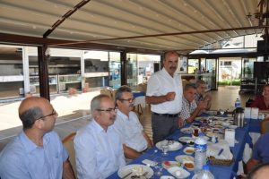 Mudanya'da oda temsilcilerini ağırladı