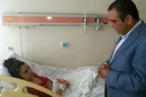 Bacağı kesildikten sonra ilk kez g&ouml;r&uuml;nt&uuml;lendi