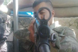 U&ccedil;aktan korkan asker panik yarattı