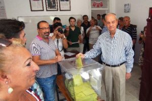 Başbuğ oy kullandı, mesaj verdi