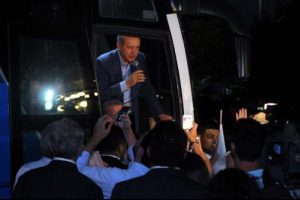 Ankara'ya coşkuyla uğurlandı