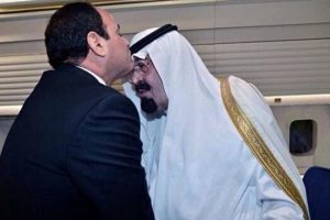 Sisi, Suudi kralı ile g&ouml;r&uuml;şt&uuml;