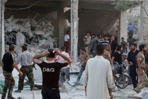 Suriye'de varil bombalı saldırı: 15 &ouml;l&uuml;