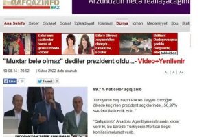 Azerbaycan basını b&ouml;yle g&ouml;rd&uuml;