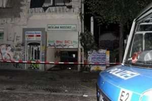 Berlin'deki Mevlana Camisi'nde yangın