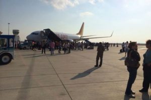 Havaalanında bomba paniği