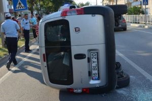Mudanya'da trafik kazası: 1 yaralı