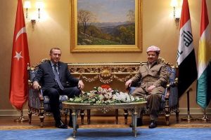 Barzani Erdoğan'ı tebrik etti