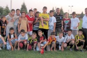 Kur'an kursları yeşil sahada yarıştı