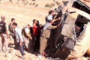 D&uuml;şen helikopterde can pazarı