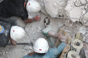 Halep'e varil bombalı saldırı: 18 &ouml;l&uuml;