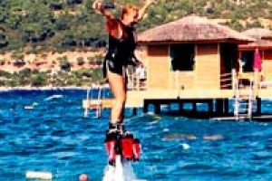Flyboard g&ouml;sterisi...