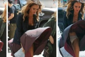 Jessica Alba mazgalın azizliğine uğradı...