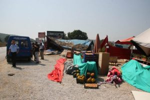 Bursa'da gergin saatler