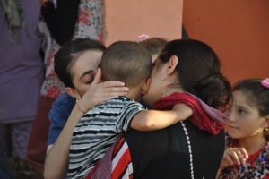 Yezidi aile &ccedil;ocuklarına kavuştu