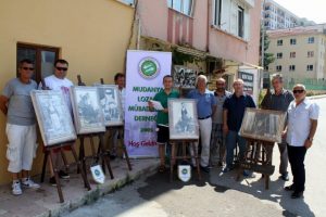 Mudanya'da m&uuml;badil sergisi