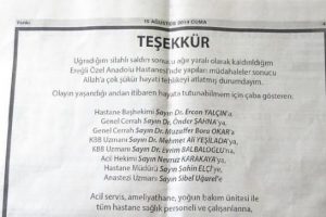 Kendisini vuran işadamı i&ccedil;in ilan verdi