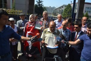 Bakanlık &ouml;n&uuml;nde eylem