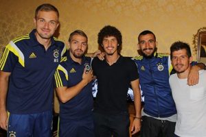 Salih'ten Fenerbah&ccedil;e'ye ziyaret