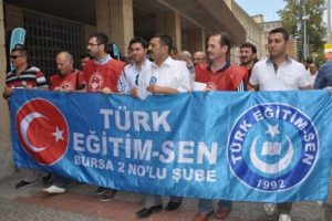 Bursa'da &ouml;zel eğitim desteğine ilgin&ccedil; protesto!
