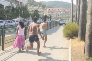 Sahilde ATV gerginliği