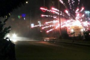 Sokaklar savaş alanına d&ouml;nd&uuml;