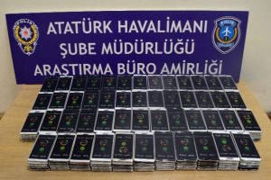 750 cep telefonu yakalandı