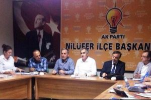 Nil&uuml;fer İl&ccedil;e Y&ouml;netimi toplandı