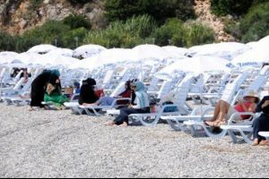 Kadınlar Plajı protestosu