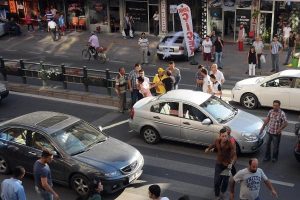 Kavga trafiği vurdu