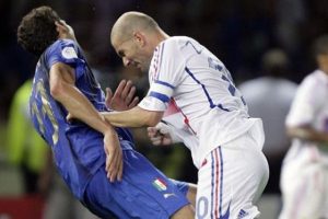 Materazzi, Zidane'a meydan okudu