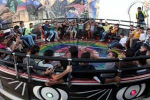 Lunaparkta &ouml;l&uuml;mc&uuml;l kaza