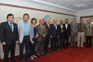 Gazeteciler Konfederasyonu'ndan Bakan Elvan'a ziyaret