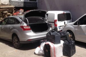 Terk edilen ara&ccedil;tan bakın ne &ccedil;ıktı