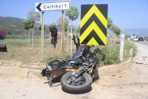 Bursa'da motosiklet kazası: 1 &ouml;l&uuml;