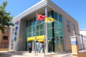 &Ccedil;elikten PTT binası