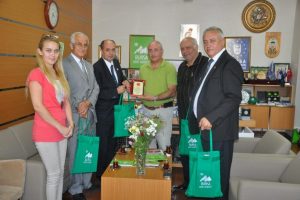 Emekli Astsubaylardan Kent Konseyi'ne ziyaret