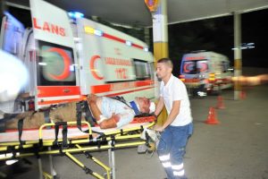 Bursa'da faciaya kıl payı