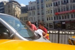 Trafik magandaları iş başında