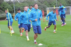 Arsenal hazırlıklarını tamamladı