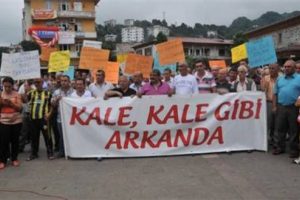 Bu kez HES yanlıları eylemde