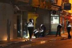PTT şubesine ses bombası atıldı