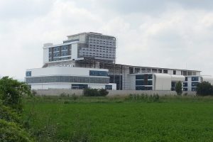 Mustafakemalpaşa Devlet Hastanesi inşaatında sona doğru