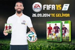 Arda Turan FIFA 2015'in kapağında