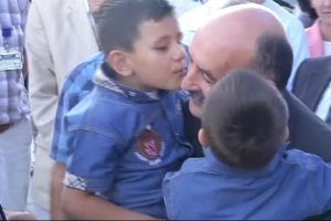 Bakanlardan Filistinli yaralılara ziyaret